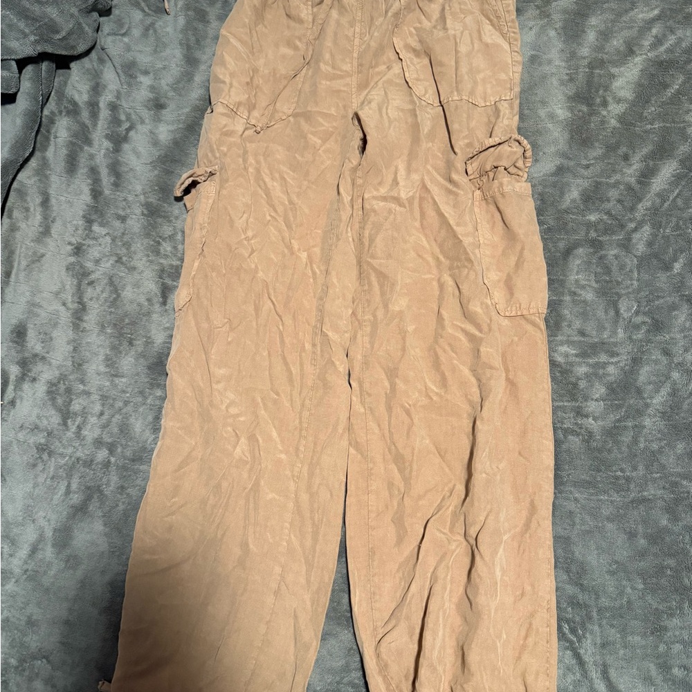 Thread & Supply Tan Jumpsuit
